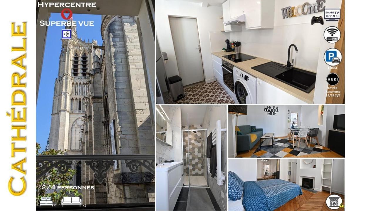 סנס 3 Appartements Premium Au Pied De La Cathedrale - Hypercentre מראה חיצוני תמונה